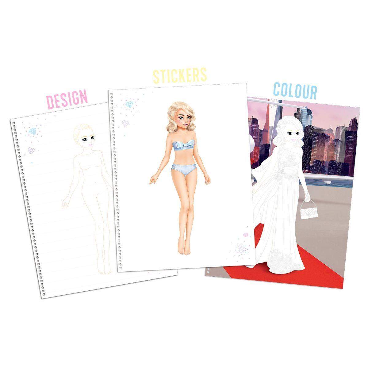 Depesche Create your -Glamour Special- Malbuch