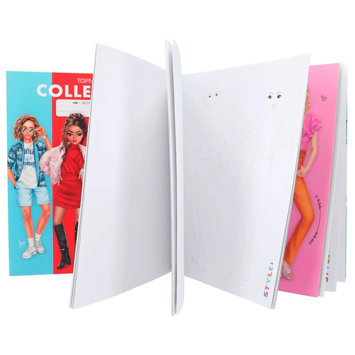 Depesche Create your TOPModel Malbuch
