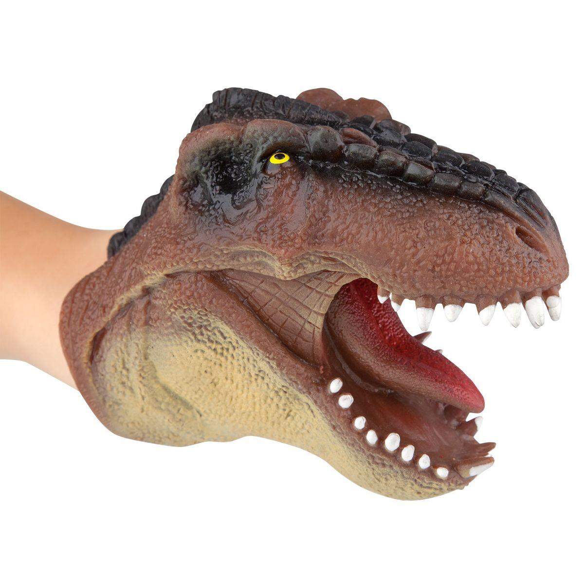 Depesche Dino World Handpuppe, 1 Stück, sortiert