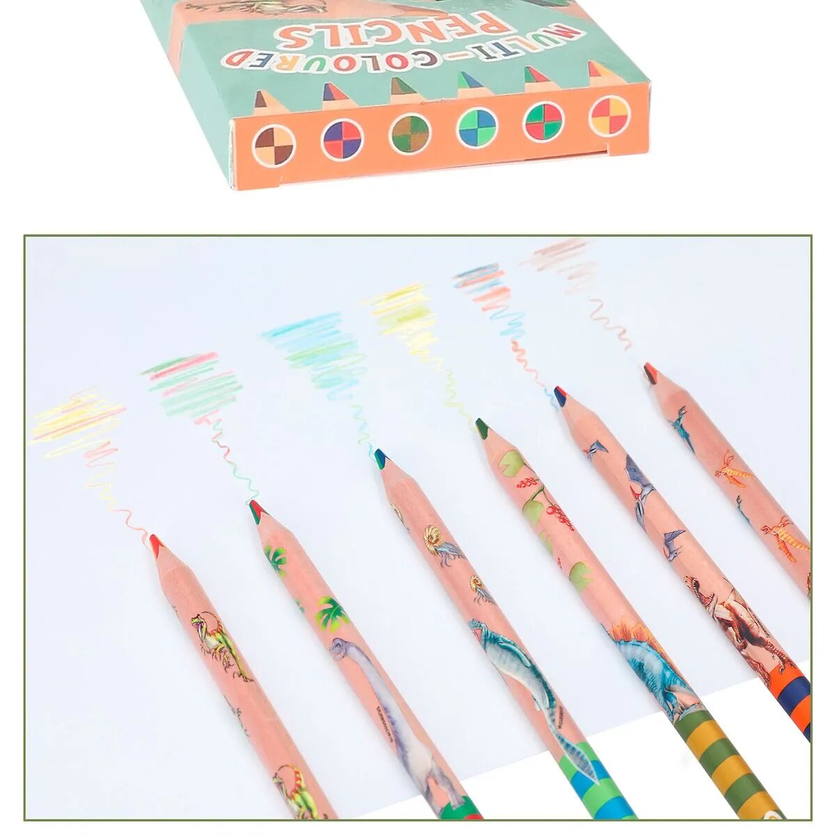 Depesche Dino World Multicolor Buntstifte