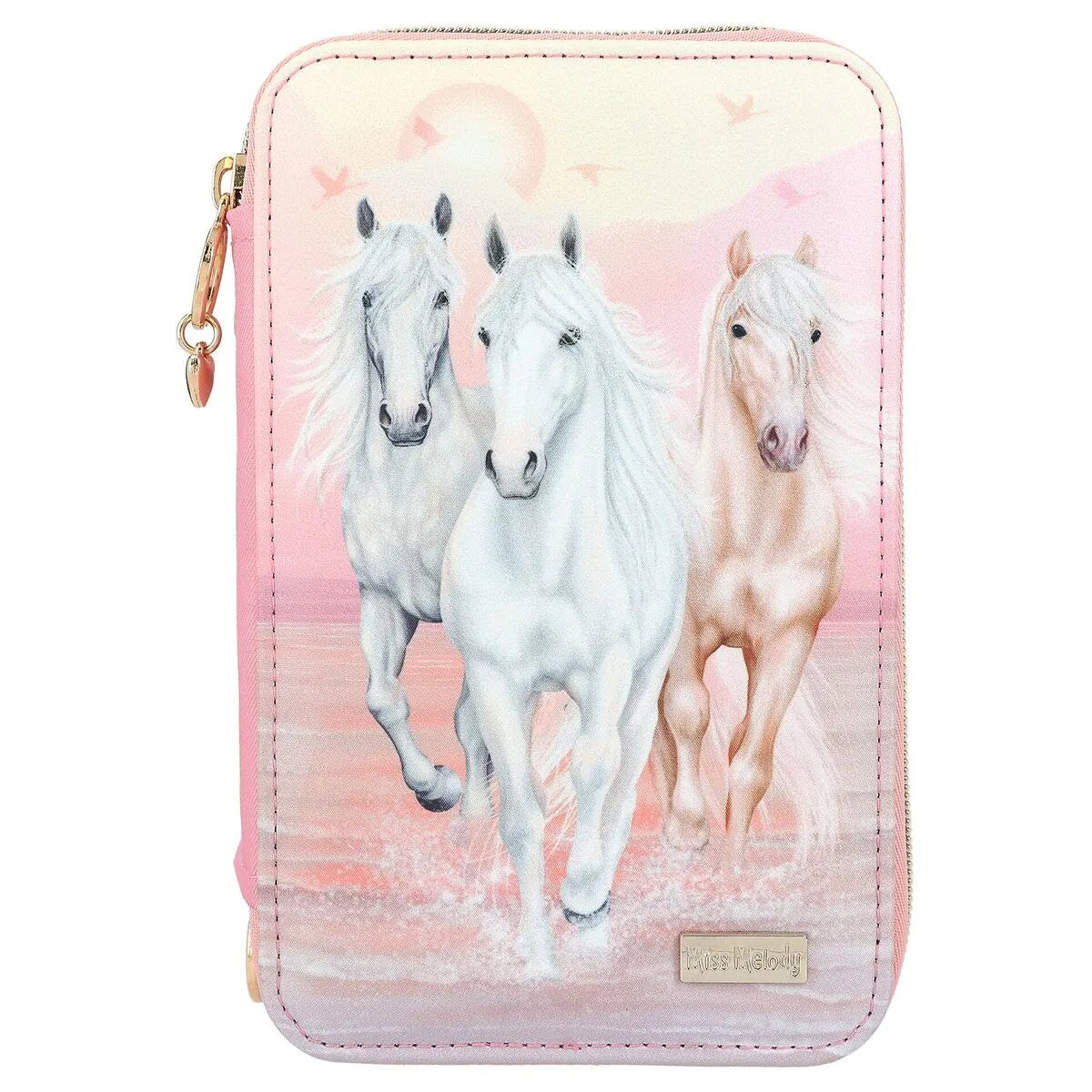Depesche Miss Melody 3-Fach Federtasche SUNDOWN