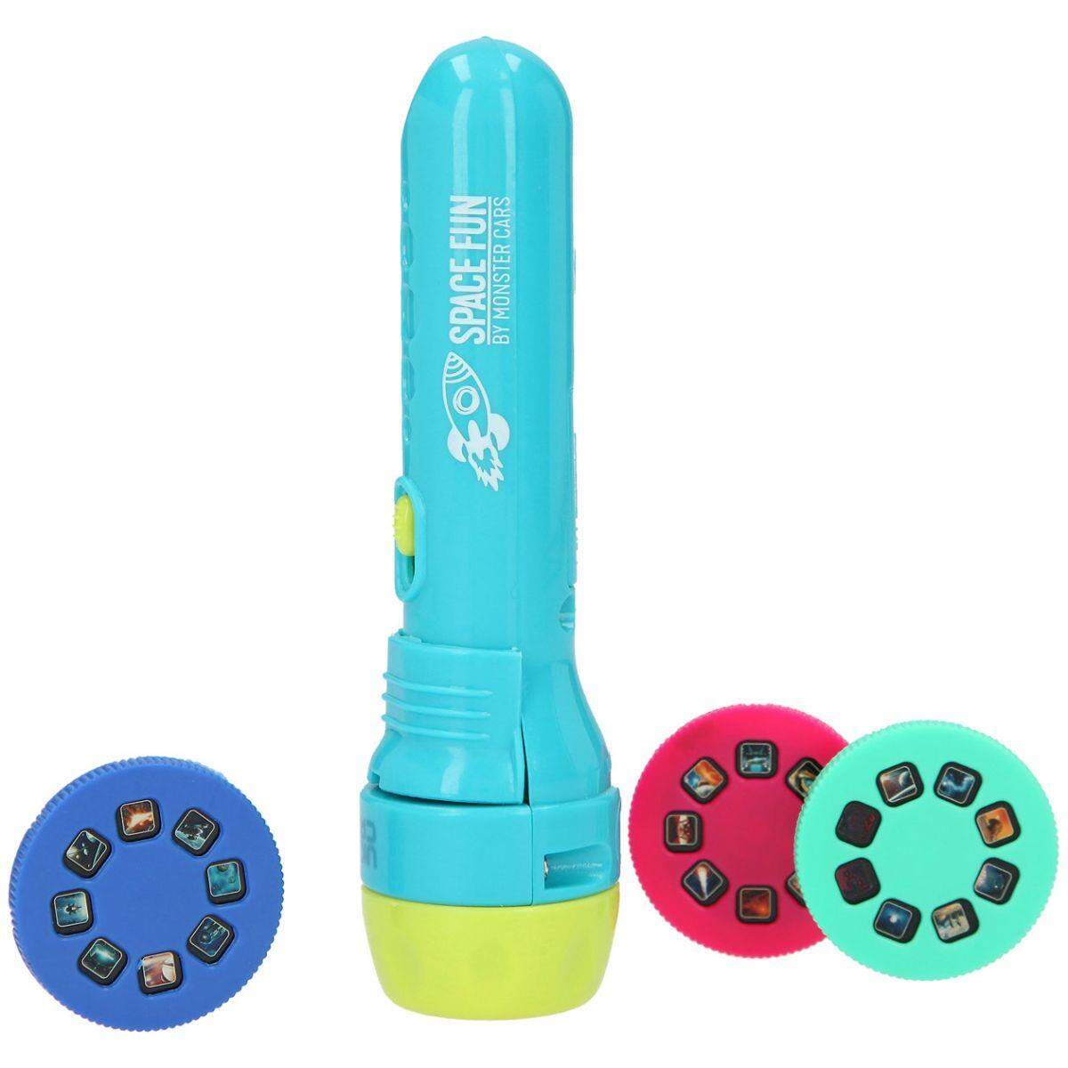 Depesche Monster Cars Taschenlampe Mit Bildeffekten SPACE FUN