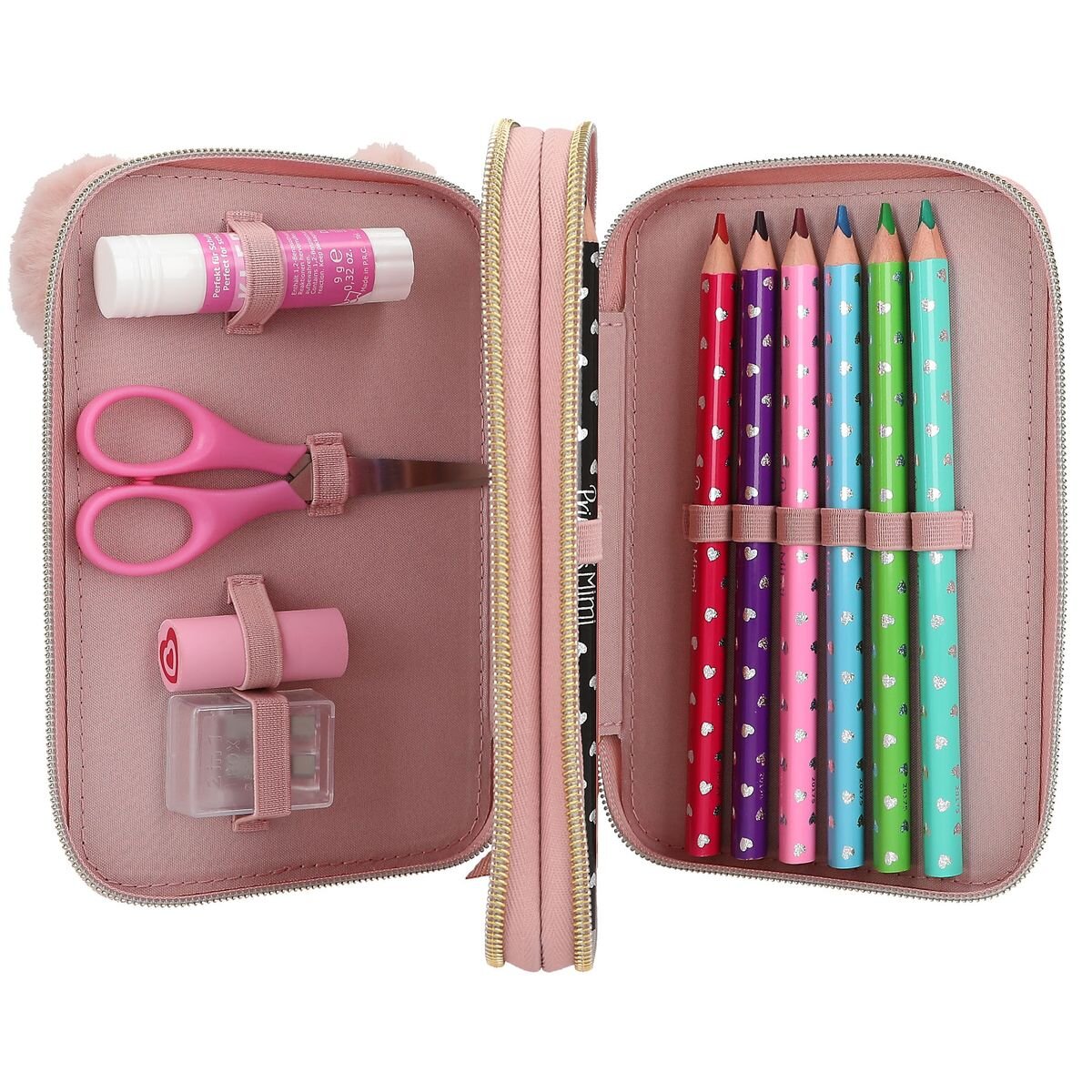 Depesche Princess Mimi 2-Fach Federtasche Reh WILD FOREST