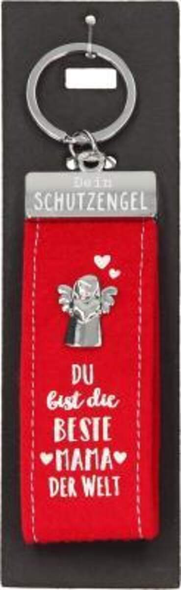 Depesche Schutzengel Glücksfilz Schlüsselanhänger