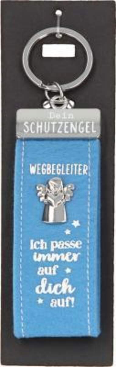 Depesche Schutzengel Glücksfilz Schlüsselanhänger