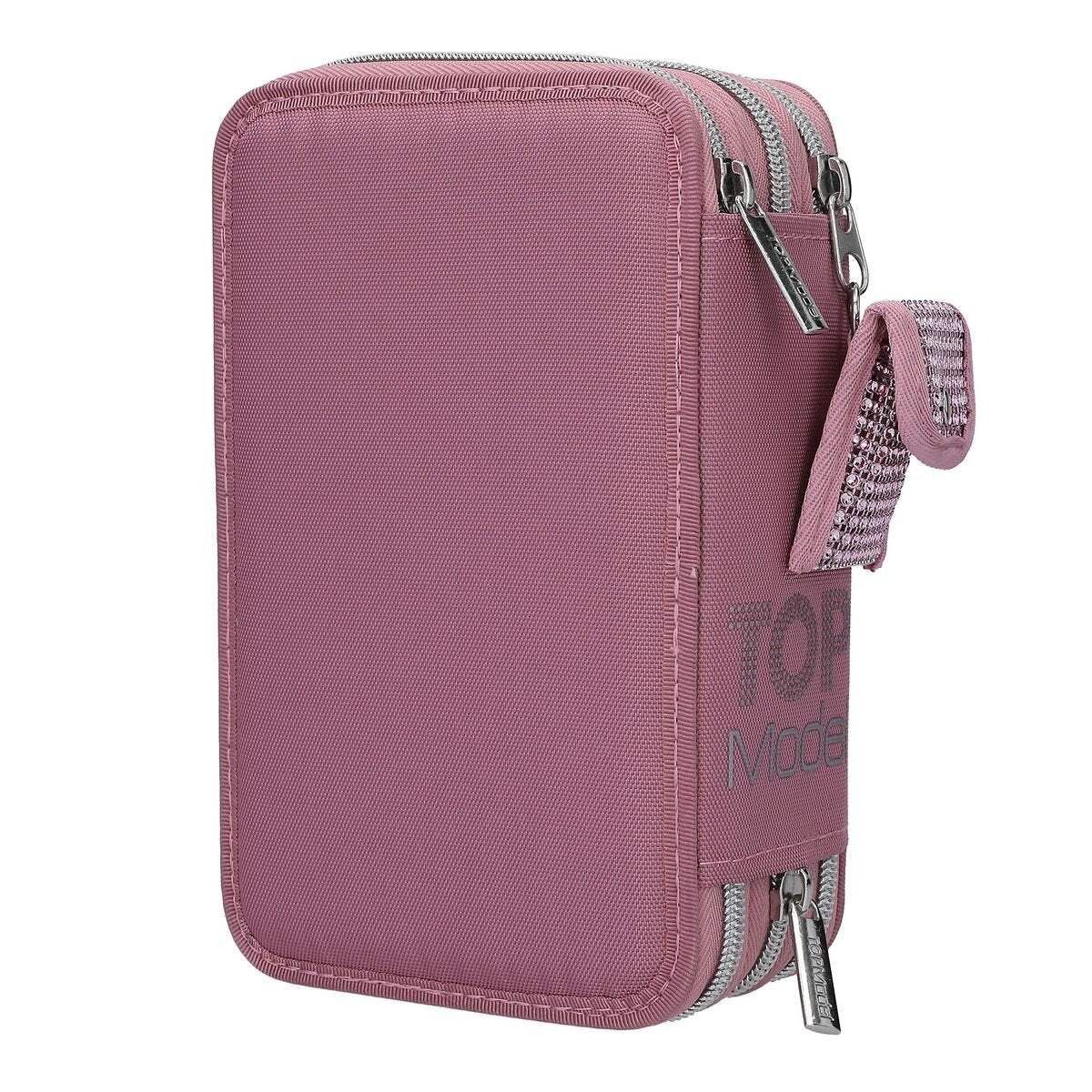 Depesche TOPModel 3-Fach Federtasche mit Glitzer GLITTER QUEEN