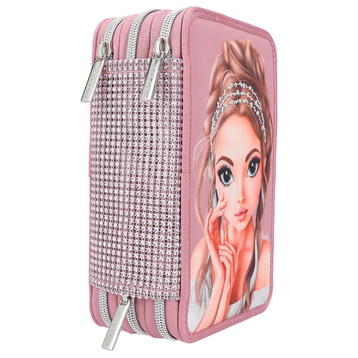 Depesche TOPModel 3-Fach Federtasche GLITTER QUEEN