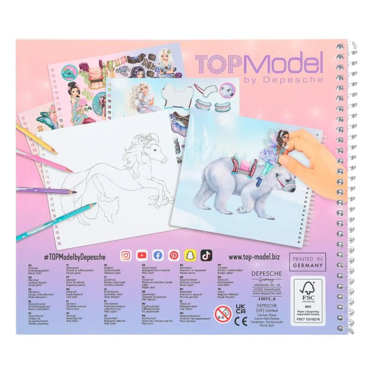 Depesche TOPModel Create your Fantasy Friend ICEWORLD