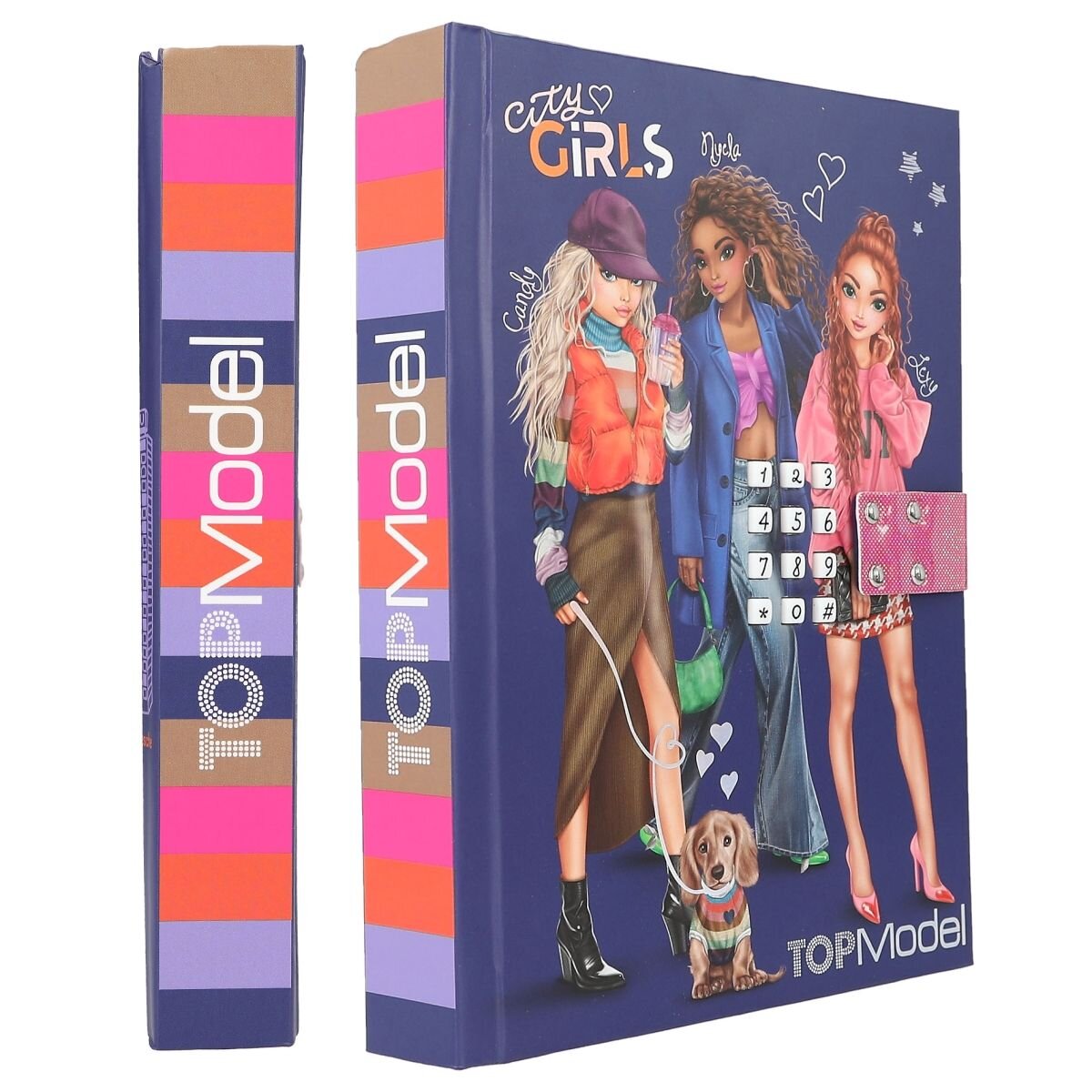 Depesche TOPModel Geheimcode Tagebuch mit Sound CITY GIRLS