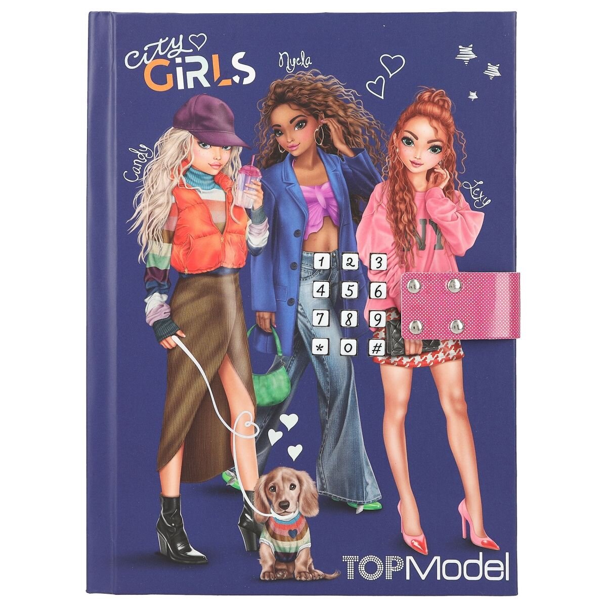 Depesche TOPModel Geheimcode Tagebuch mit Sound CITY GIRLS