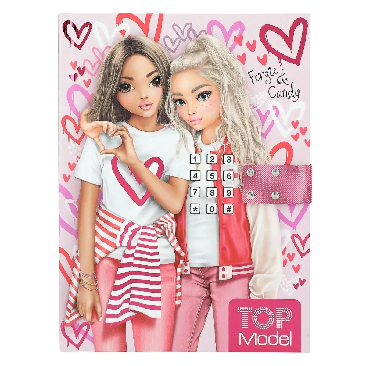 Depesche TOPModel Geheimcode Tagebuch mit Sound ONE LOVE