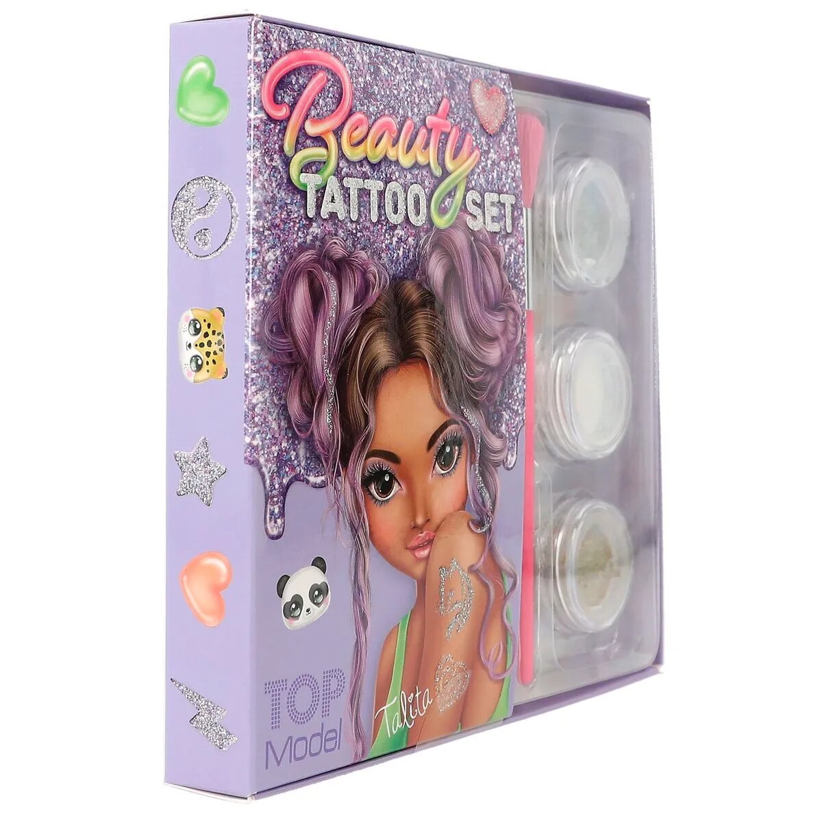 Depesche TOPModel Glitzer Tattoo Set BEAUTY and ME