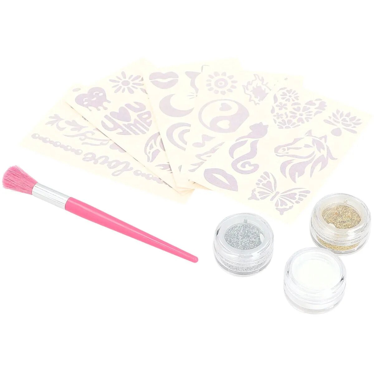 Depesche TOPModel Glitzer Tattoo Set BEAUTY and ME