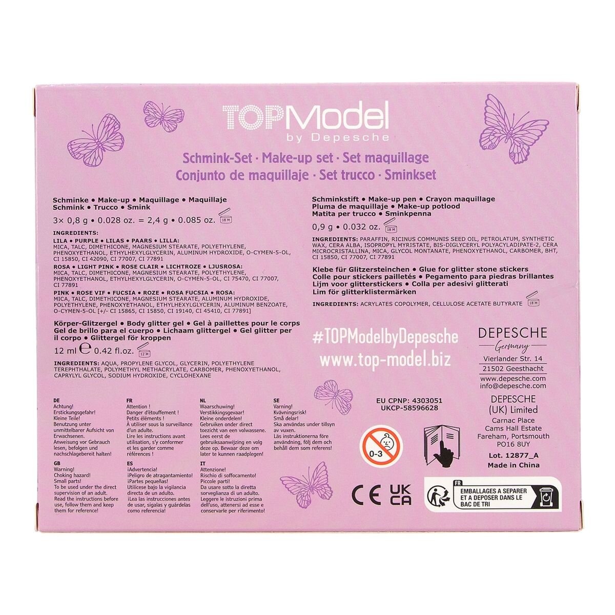 Depesche TOPModel Schminkset FAIRY LOVE