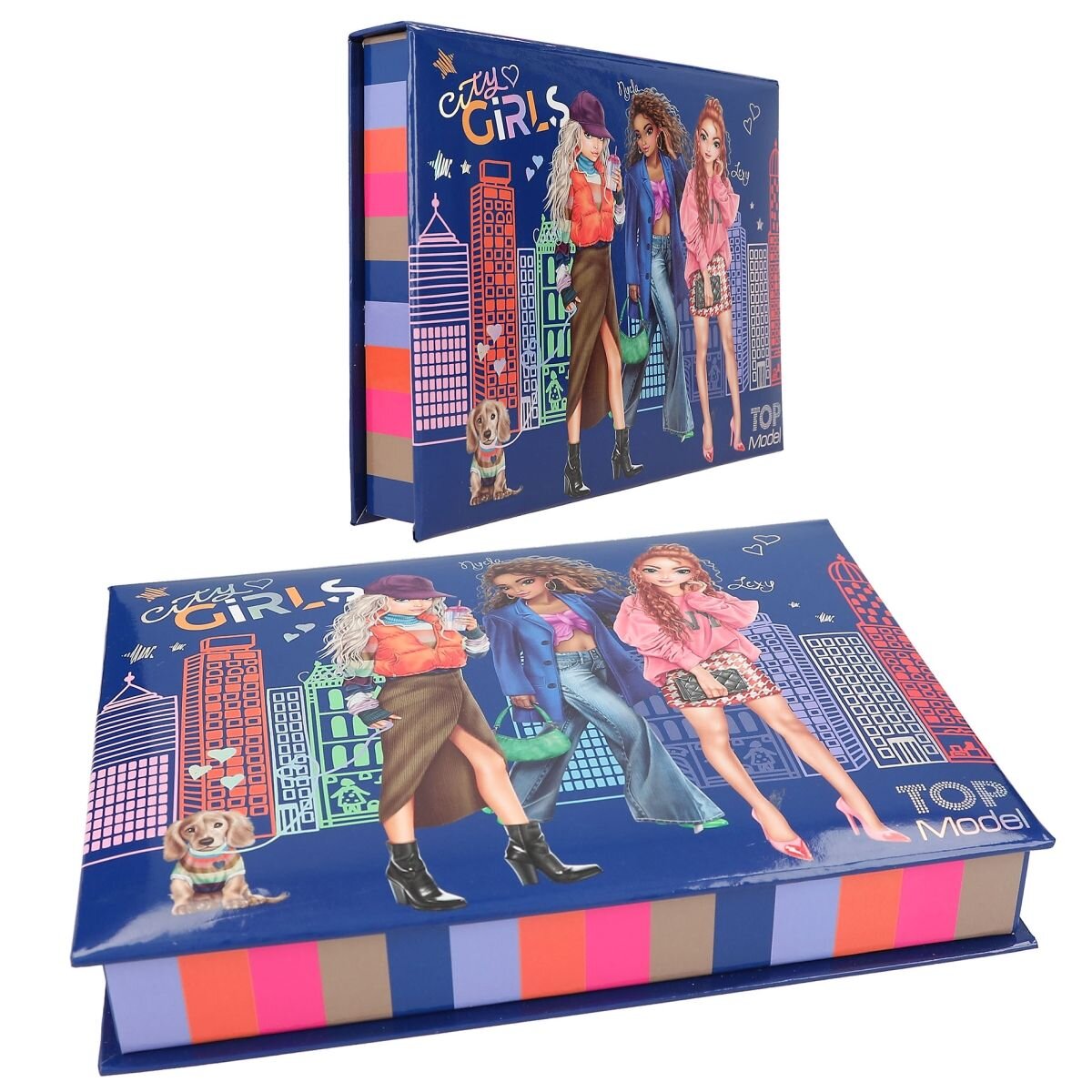 Depesche TOPModel Schreibwarenbox CITY GIRLS
