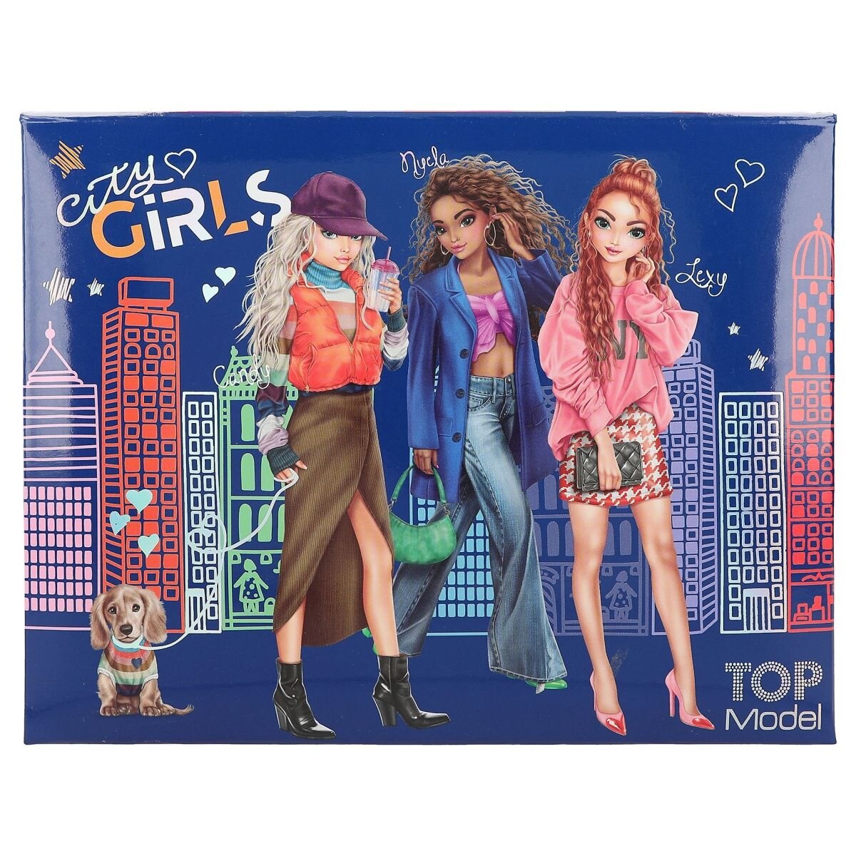 Depesche TOPModel Schreibwarenbox CITY GIRLS
