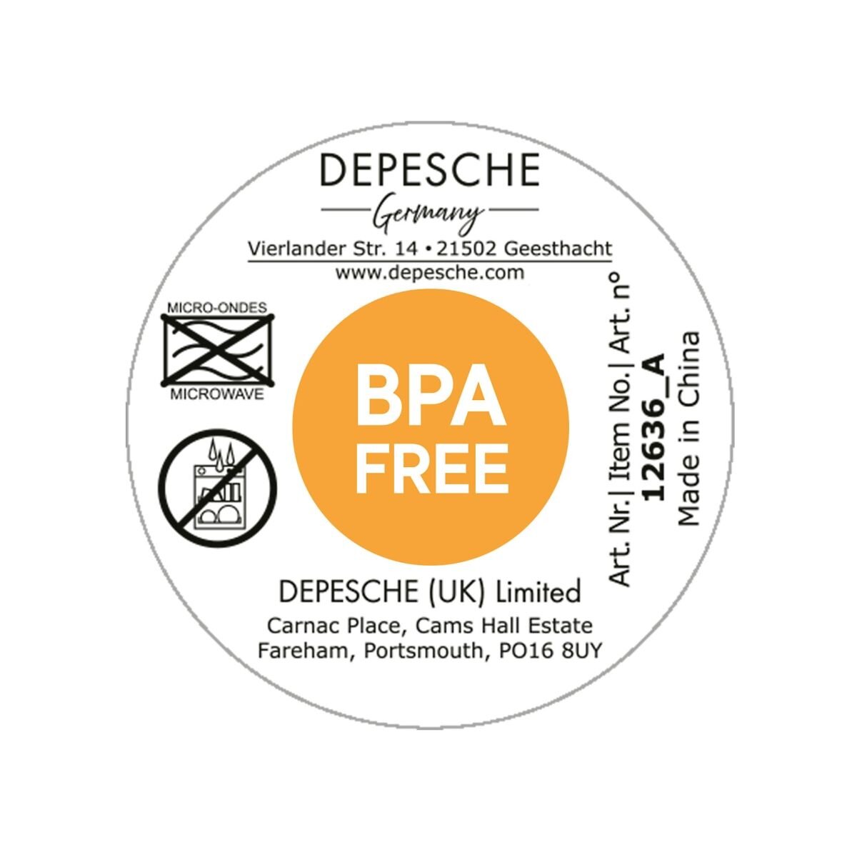 Depesche TOPModel Trinkflasche CITY GIRLS