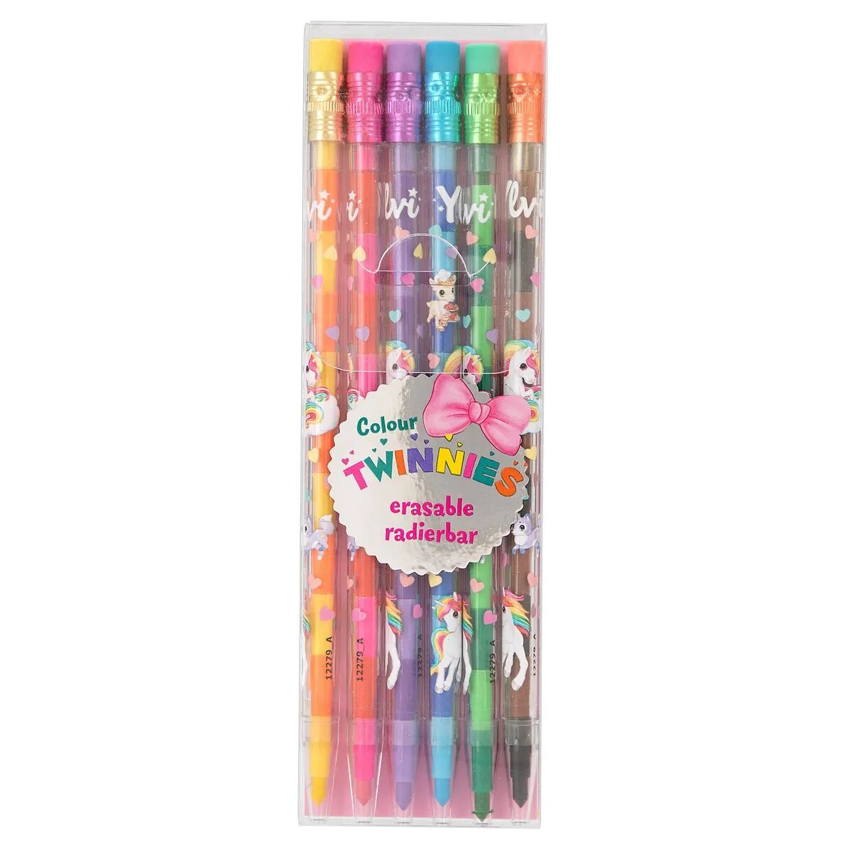Depesche Ylvi Colour Twinnies Steckbuntsfite 6er Packung