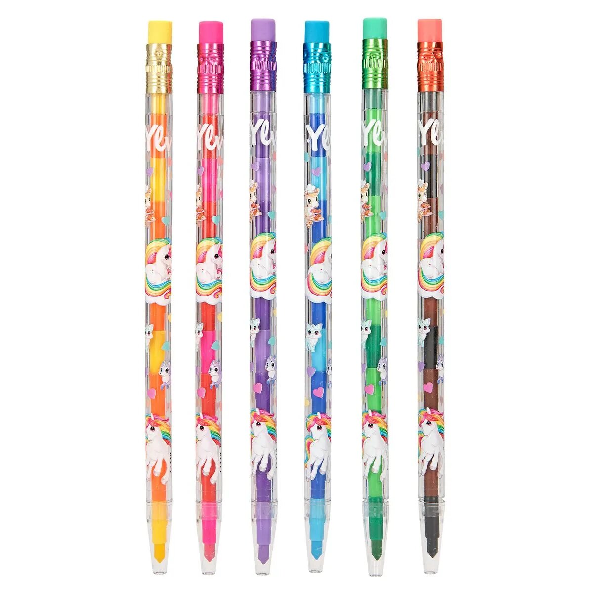 Depesche Ylvi Colour Twinnies Steckbuntsfite 6er Packung