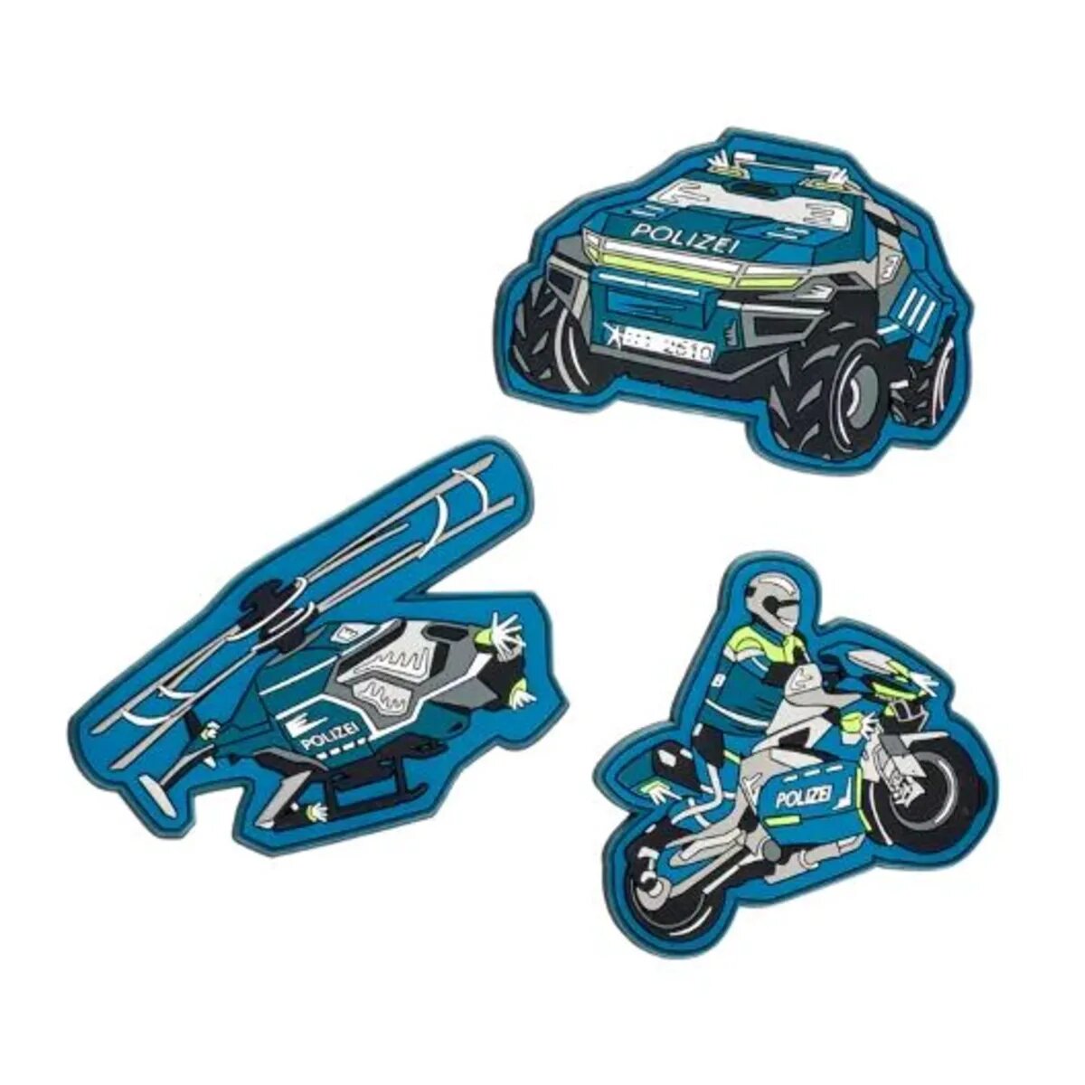 DerDieDas Schulrucksack-Set Ergoflex Blue Speed, 5-teilig