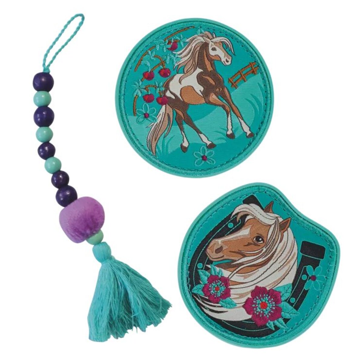 DerDieDas Wechselbuttons 3-tlg. Peppermint Pony