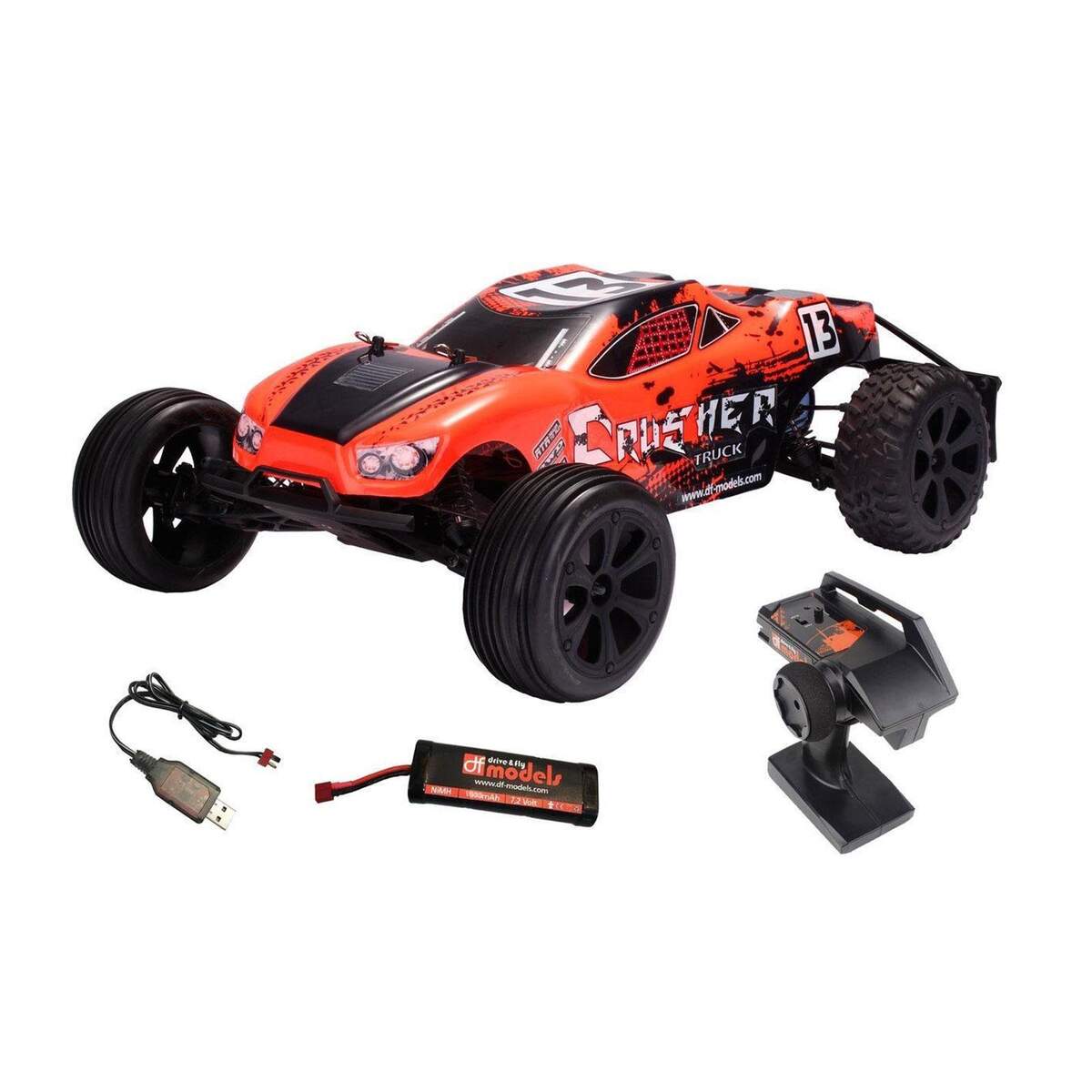 df Models Crusher Race Truck 2WD-RTR