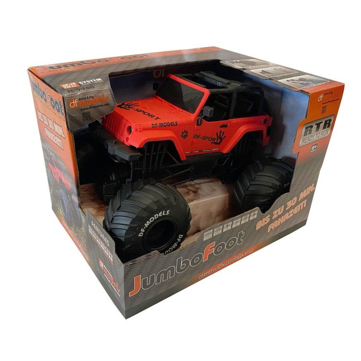 df Models JUMBO FOOT Off-Roader 1:10 RTR