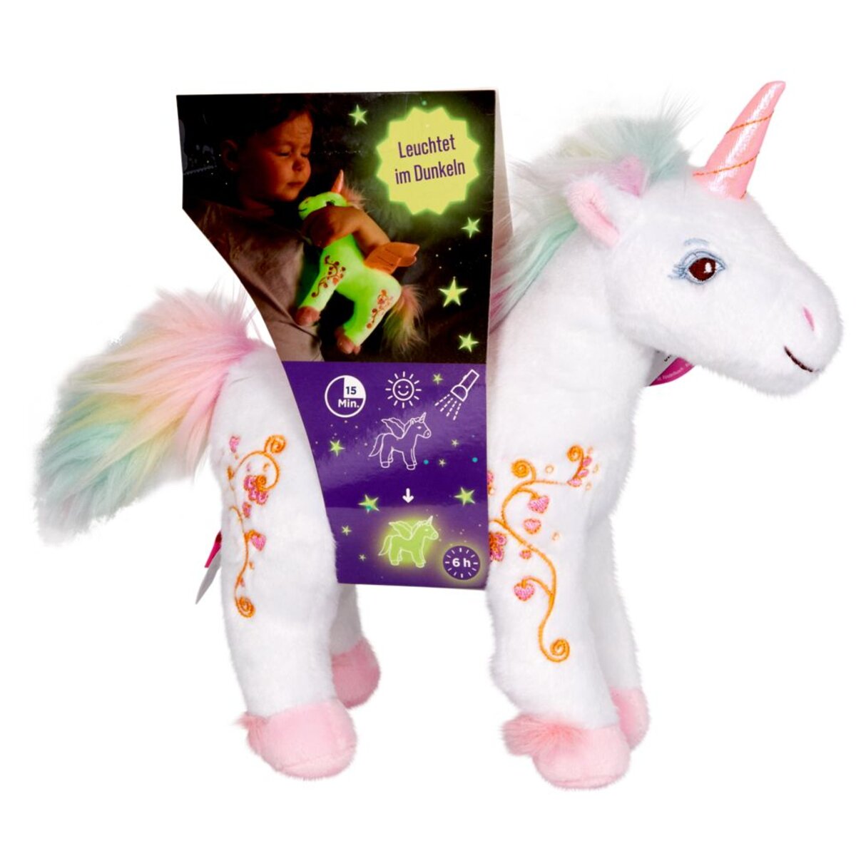 Die Spiegelburg Leuchtendes Einhorn Stella - Einhorn-Paradies