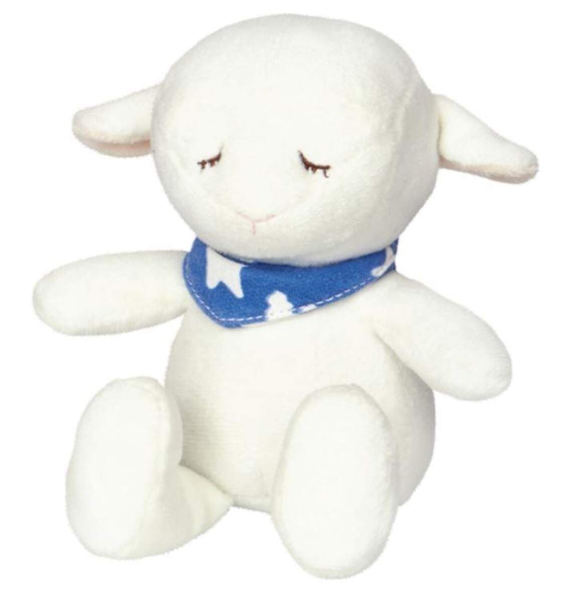 Die Spiegelburg Lustige Tierparade Lämmchen Mila 19 cm, leuchtet im Dunkeln