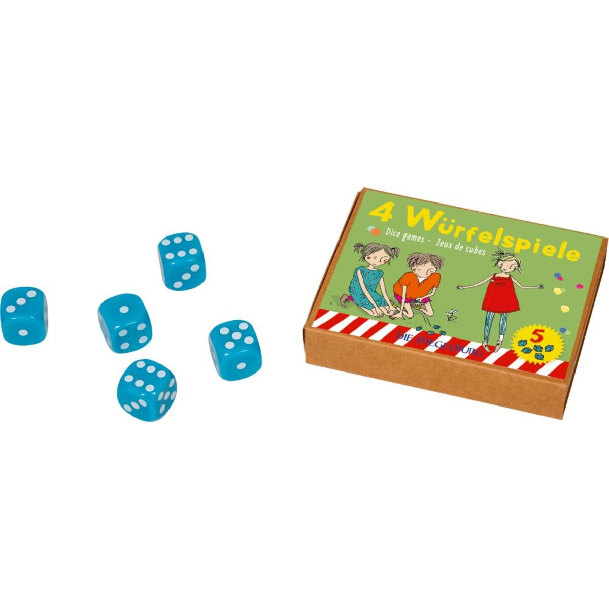 Die Spiegelburg Würfelspiele - Bunte Geschenke
