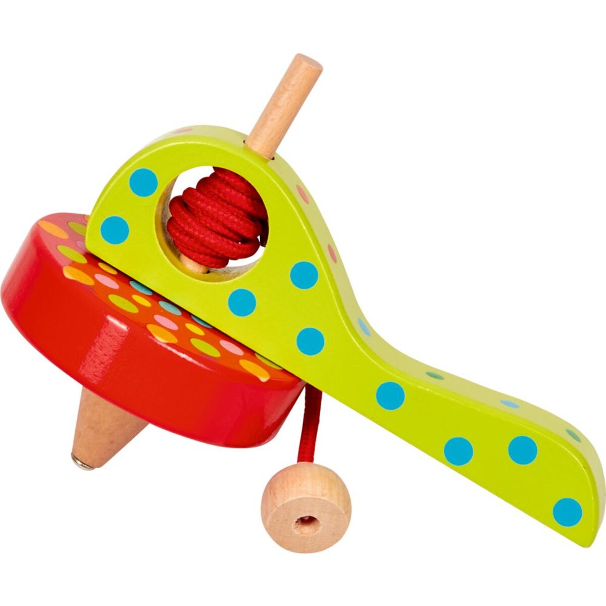 Die Spiegelburg Zieh-Kreisel - Bunte Geschenke, 1 Stück, 3-fach sortiert
