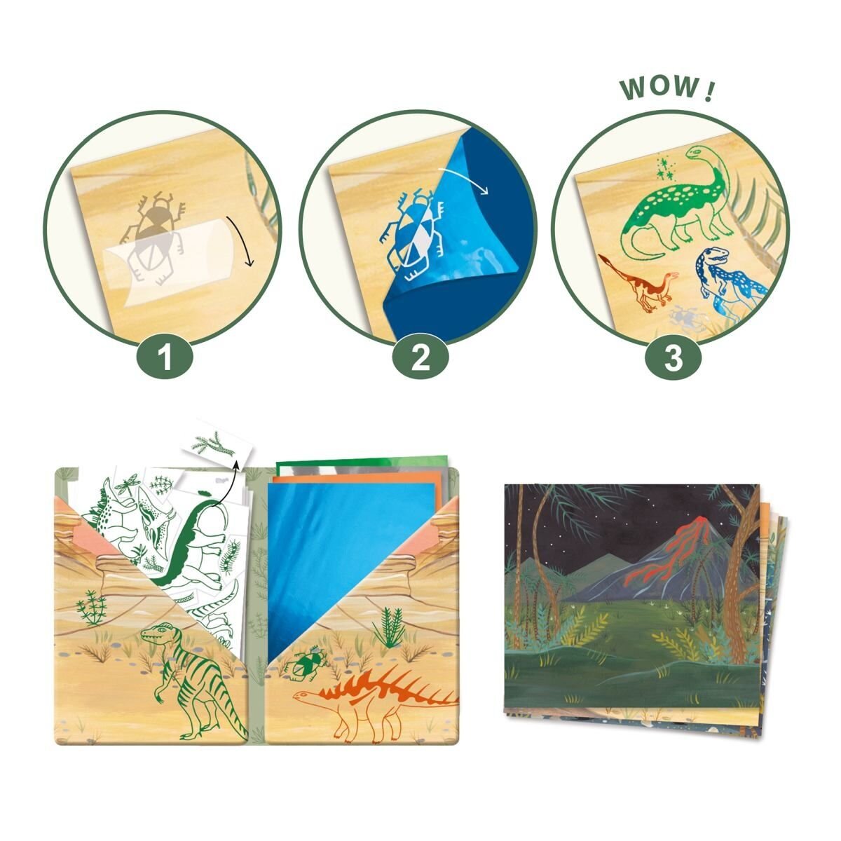 Djeco Artistic Patch: Dinosaurier