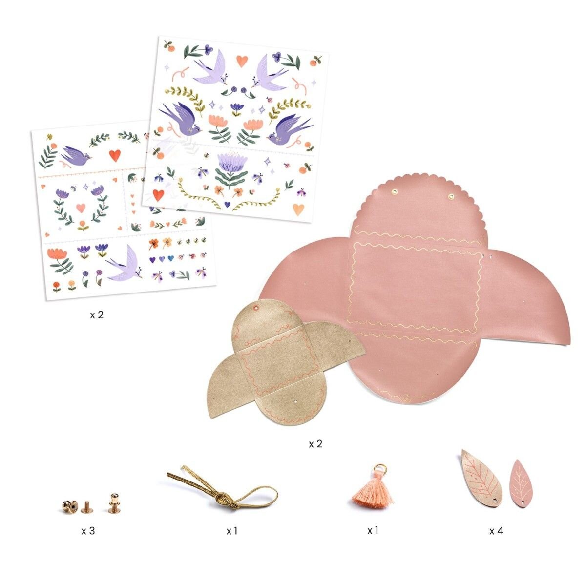 Djeco DIY: Handtäschchen Fashionista