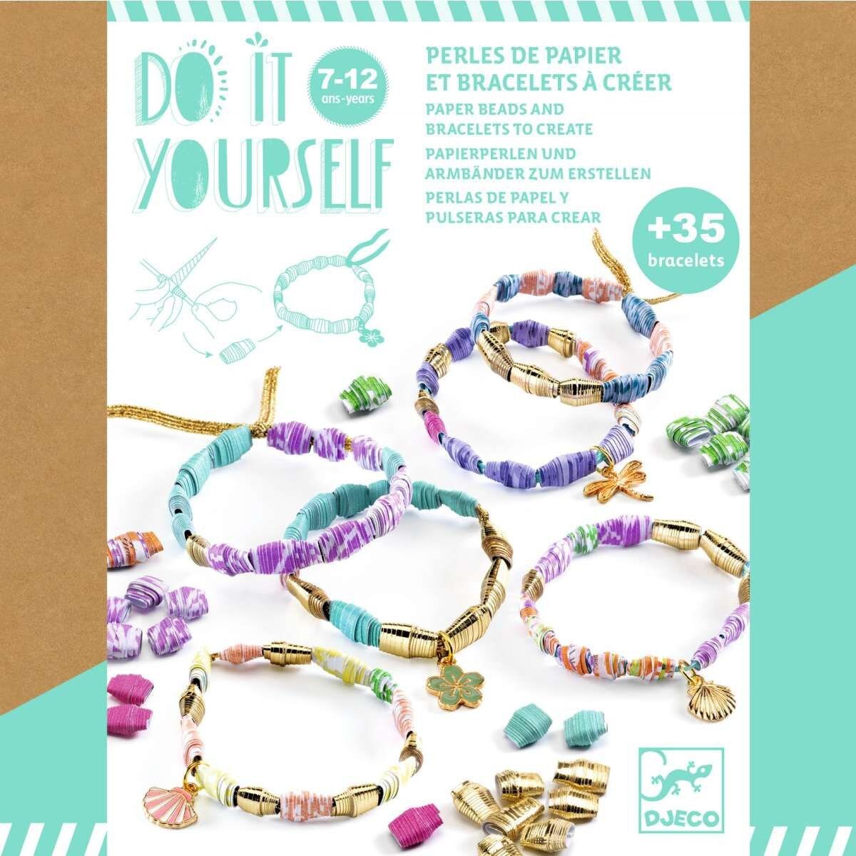 Djeco DIY: Papierperlen Stylish & Gold