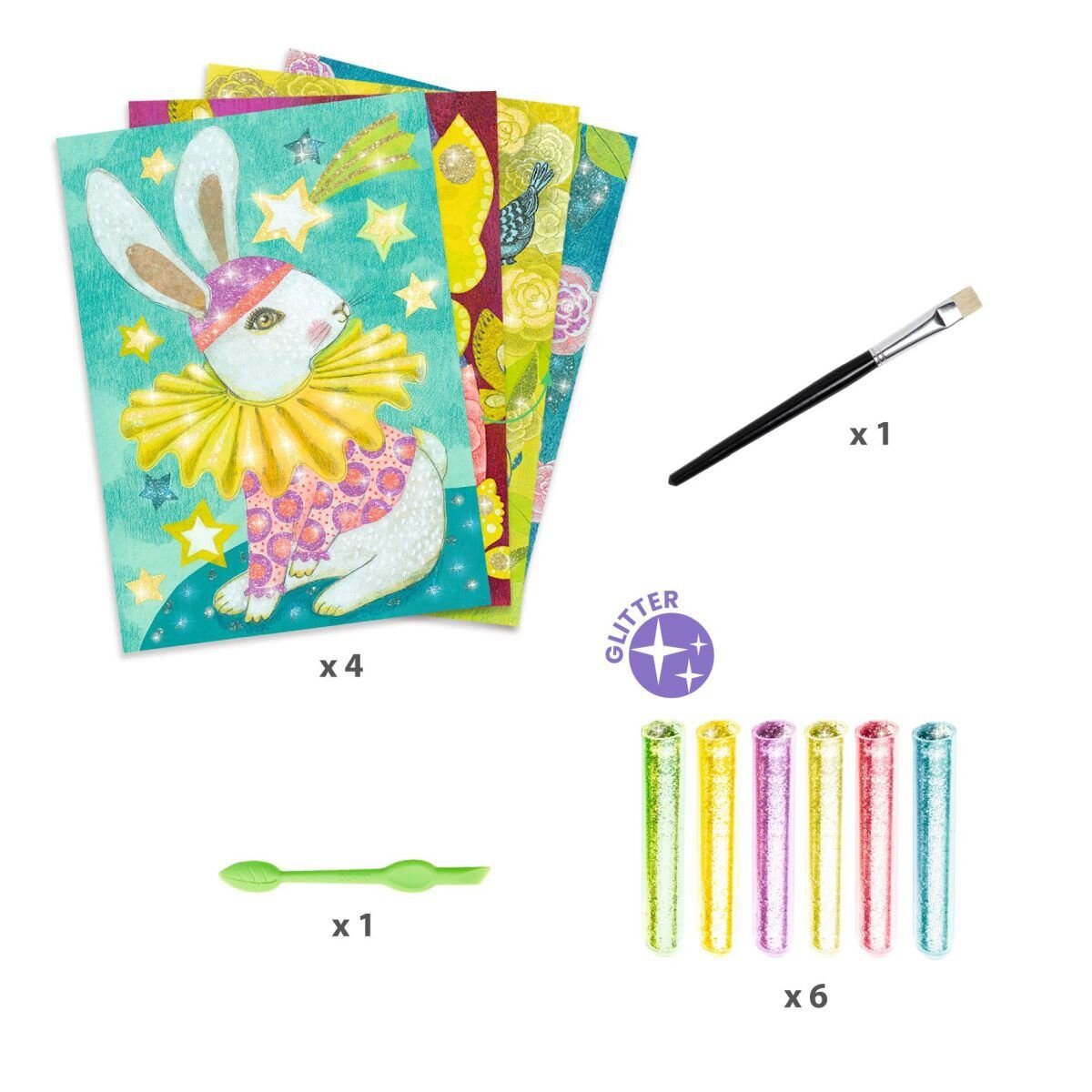 Djeco Glitzersand: Karneval der Tiere