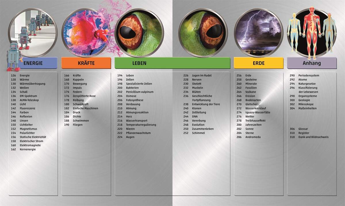 DK Verlag Buch Mega Wissen - Natur & Technik Staunen