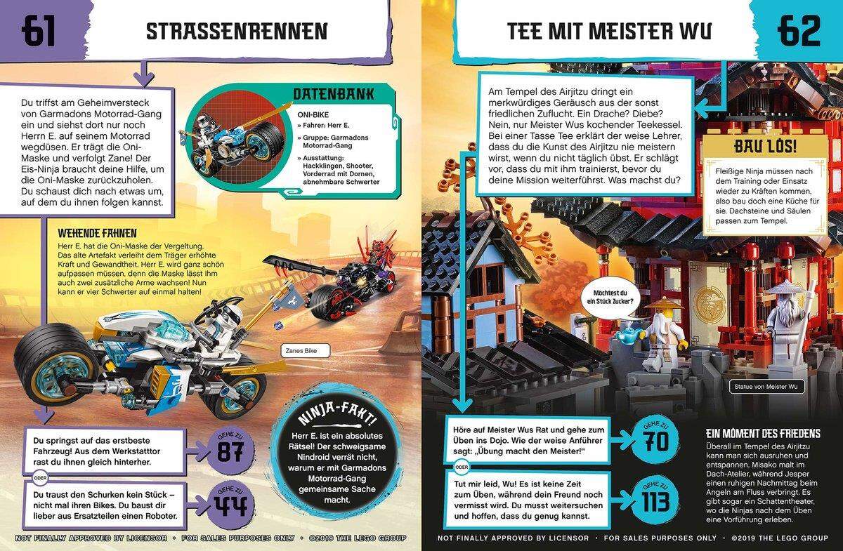 DK Verlag Lego Ninjago - Rette die Welt: Sei der Held Entscheide das Abenteuer!