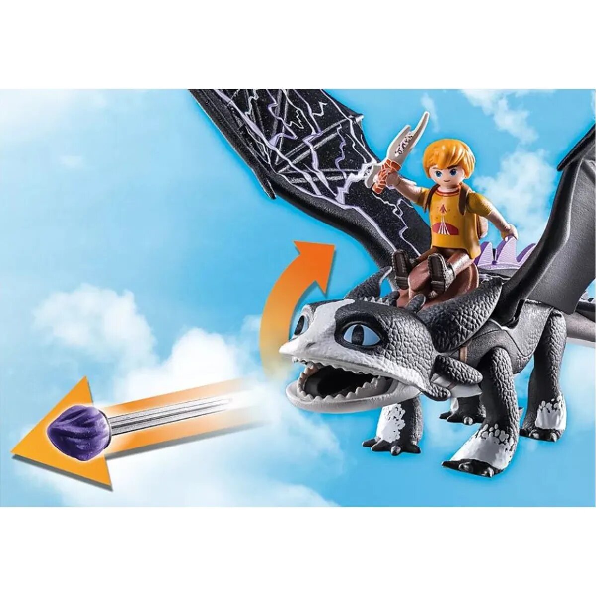 PLAYMOBIL® 71081 Dragons: The Nine Realms - Thunder & Tom