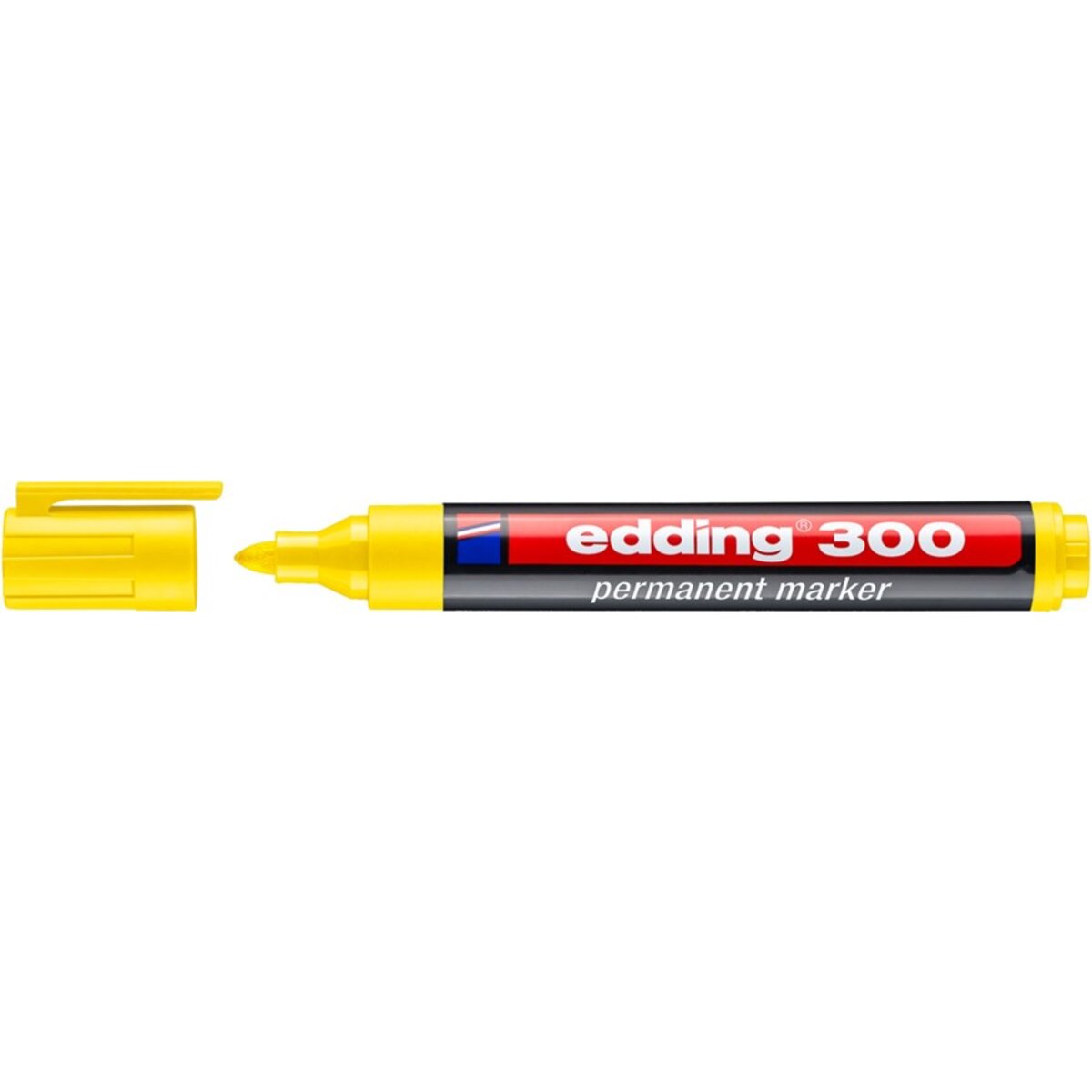 edding 300 Permanentmarker gelb, Rundspitze 1,5-3 mm