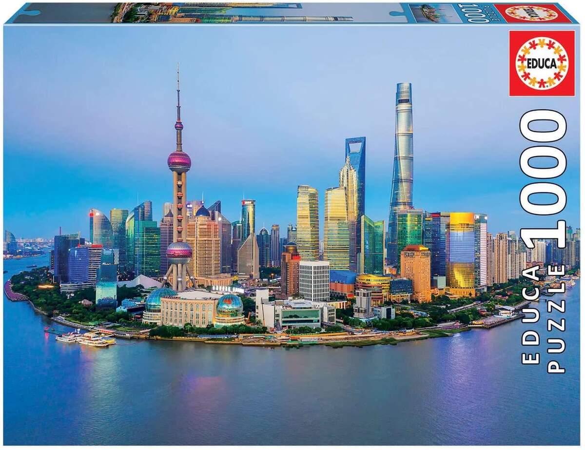 Educa Puzzle 19254 Shanghai, 1000 Teile