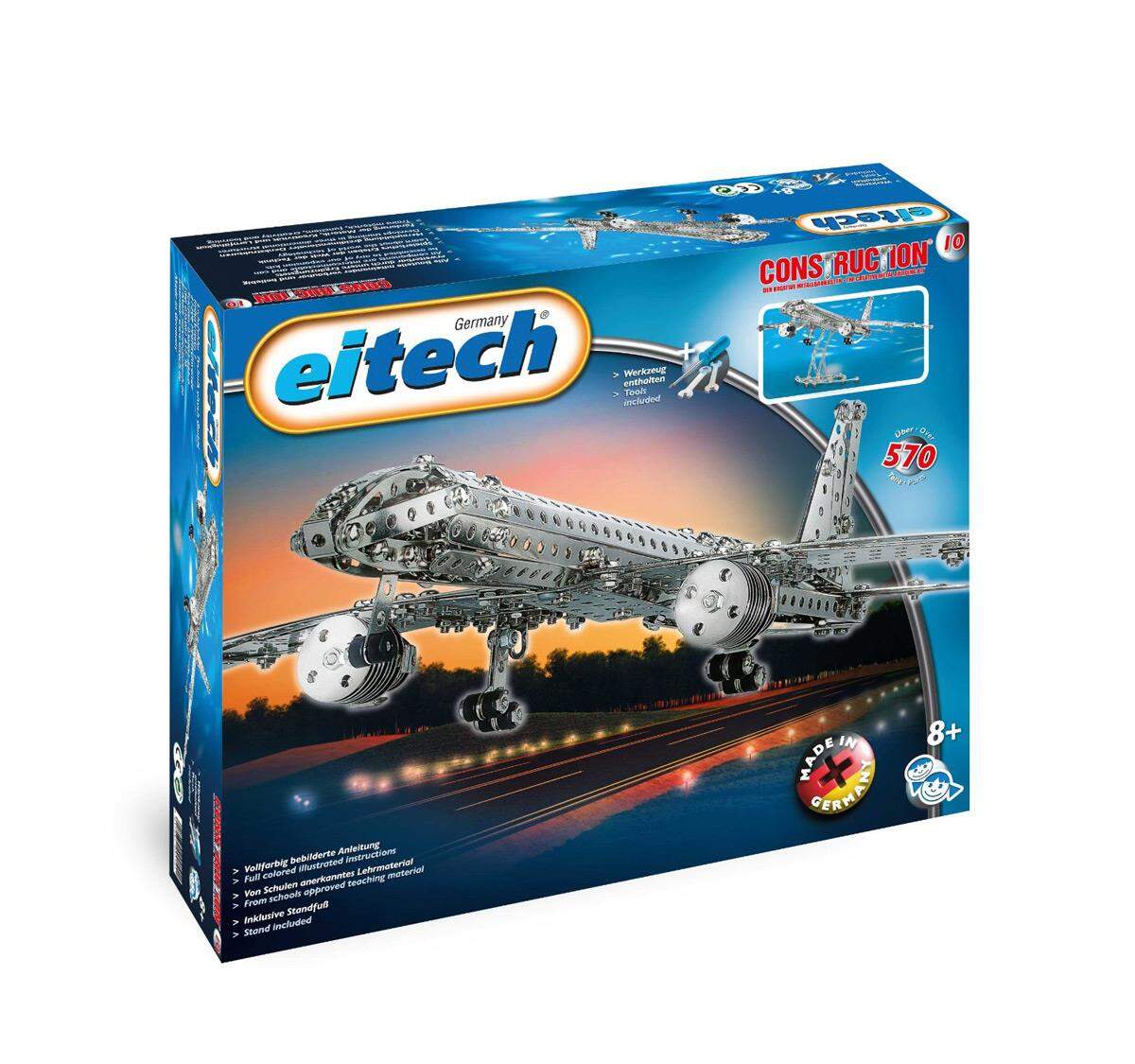 Eitech Metallbaukasten Flugzeug