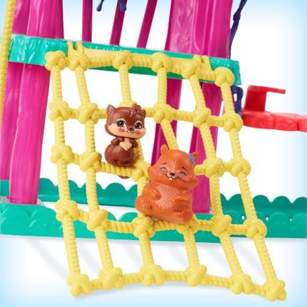 Enchantimals City Abenteuer-Spielplatz Spielset (30 cm) mit Puppen und Zubehör