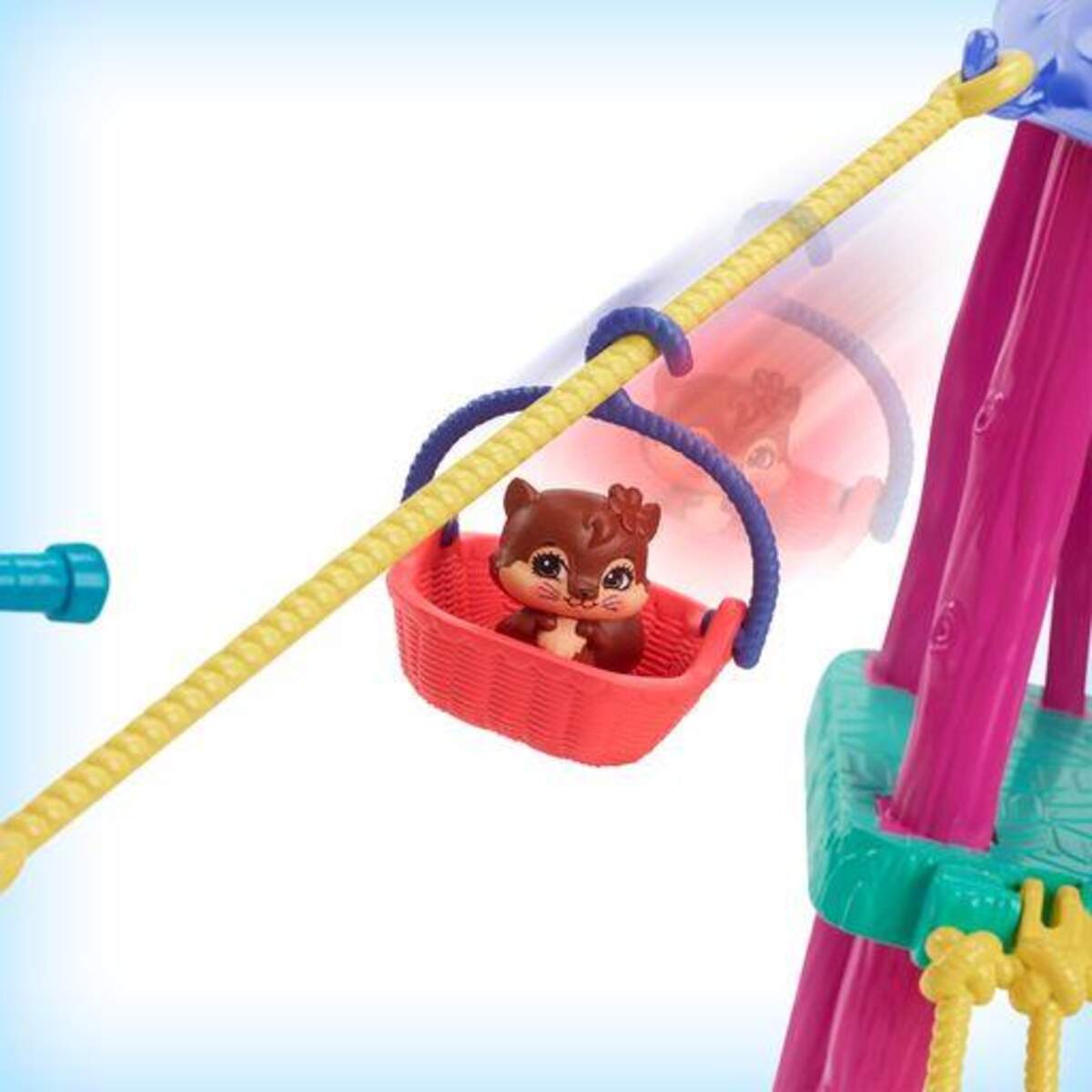 Enchantimals City Abenteuer-Spielplatz Spielset (30 cm) mit Puppen und Zubehör