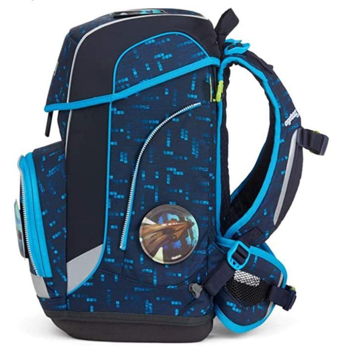 ergobag CUBO light Schulranzen-Set TiefseetauchBär, 5-teilig