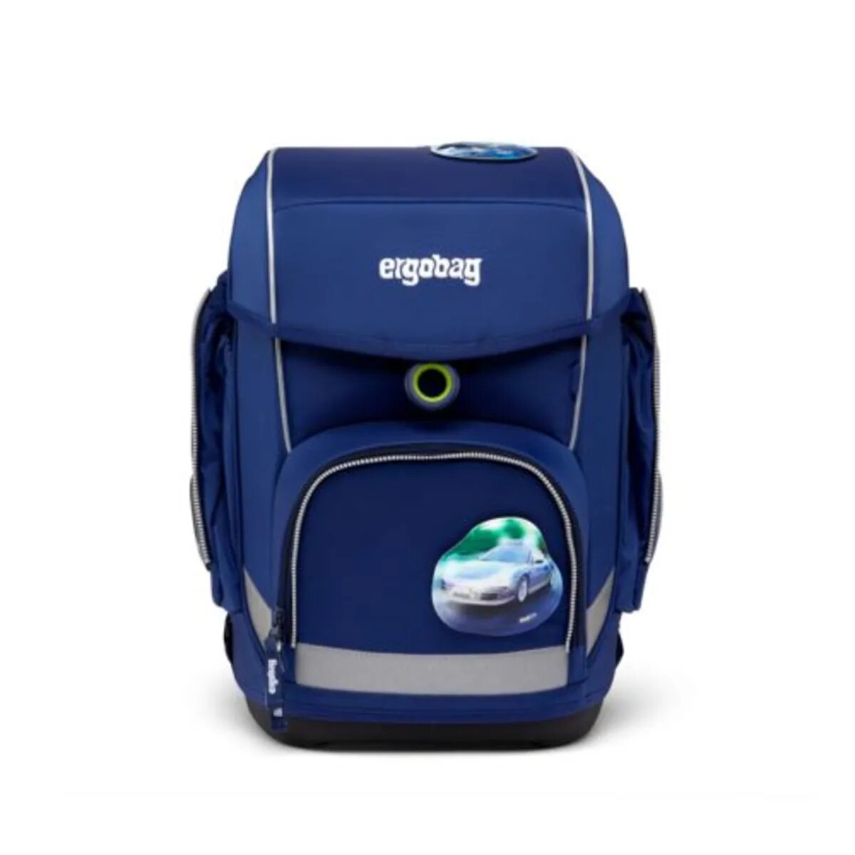 ergobag CUBO Schulrucksack-Set BlaulichtBär, 5-teilig