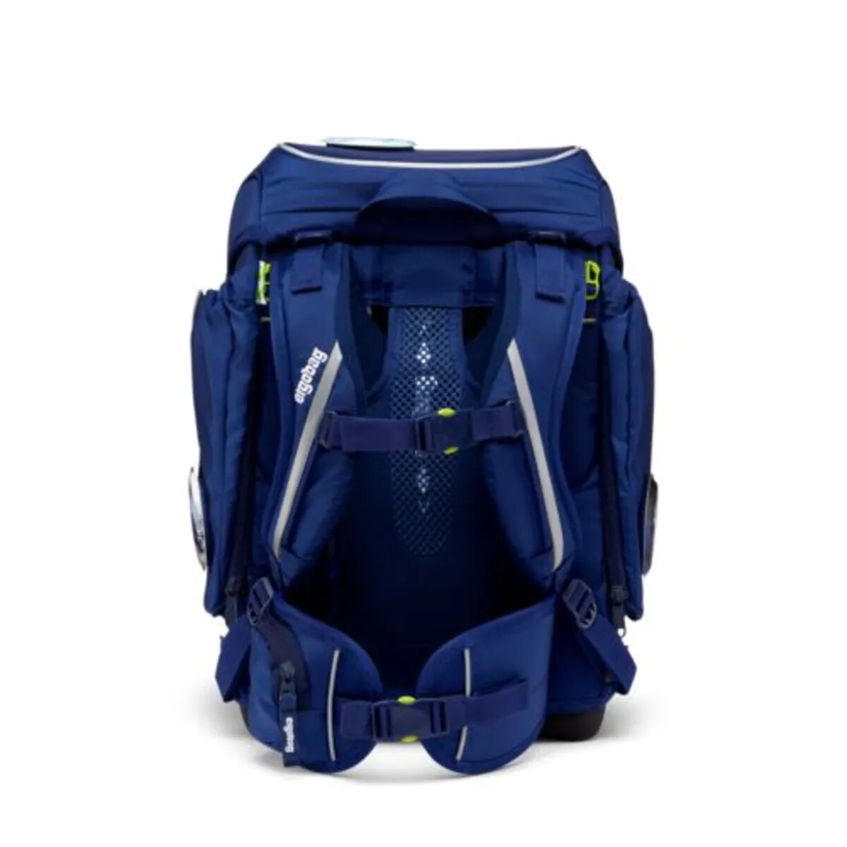 ergobag CUBO Schulrucksack-Set BlaulichtBär, 5-teilig