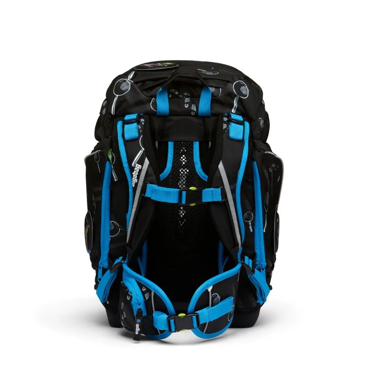ergobag PACK Schulrucksack-Set Bärdektiv Special Edition - die drei ???, 8-teilig