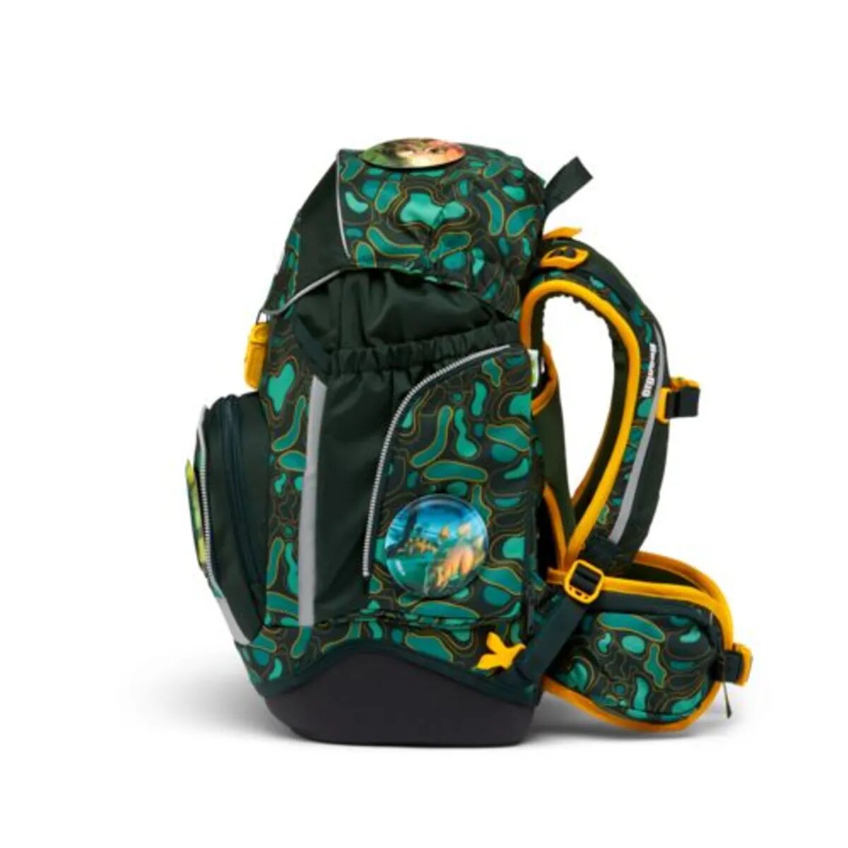 ergobag PACK Schulrucksack-Set TriBärratops, 6-teilig