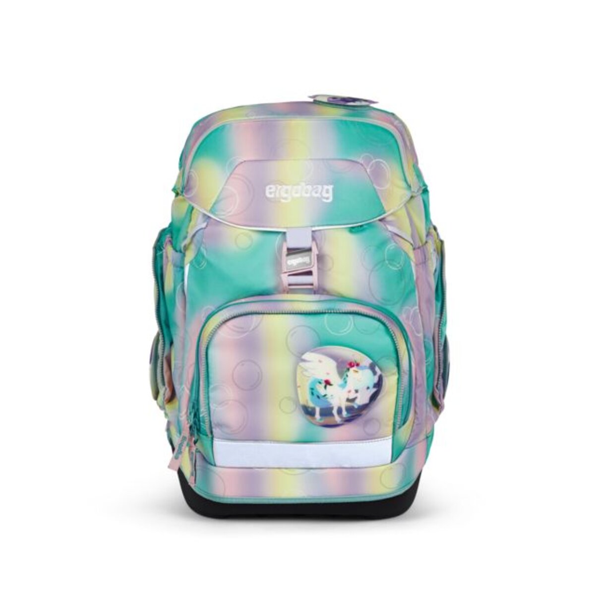ergobag PACK Schulrucksack-Set ZauBärwelt REFLEX GLOW, 6-teilig