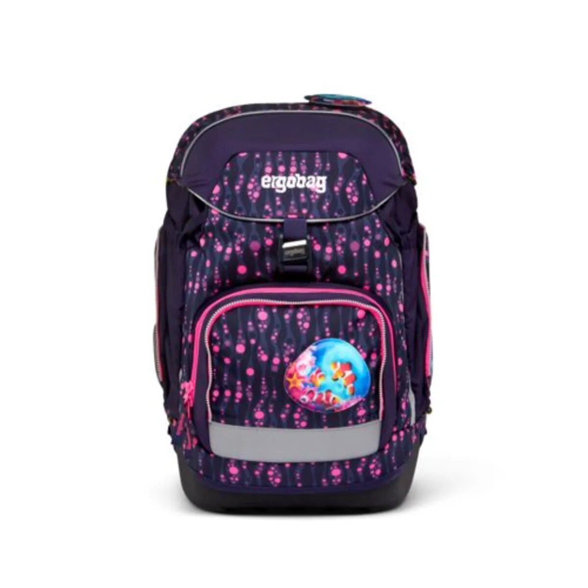 ergobag PACK SPECIAL Schulrucksack-Set Bärmuda Viereck, 6-teilig